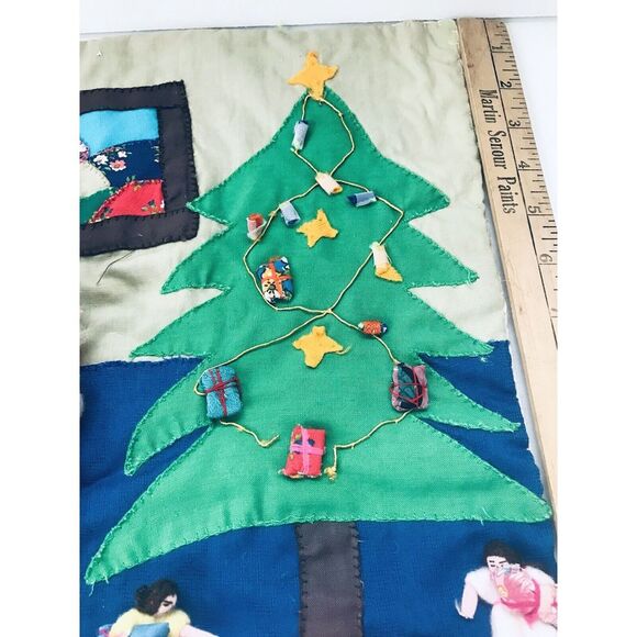 Peru Christmas‎ Navidad Fabric 3D Wall Hanging Culturas Del Sol - Picture 7 of 10